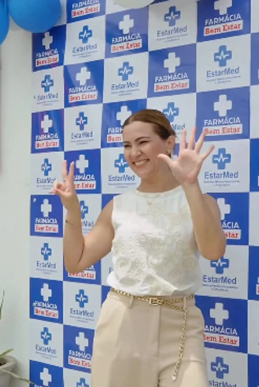 Kamila Soares Balreira, farmacêutica responsável e proprietária da Farmácia Bem Estar